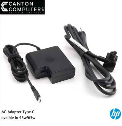 Hp AC Adapter Type-C in 45w - 65w